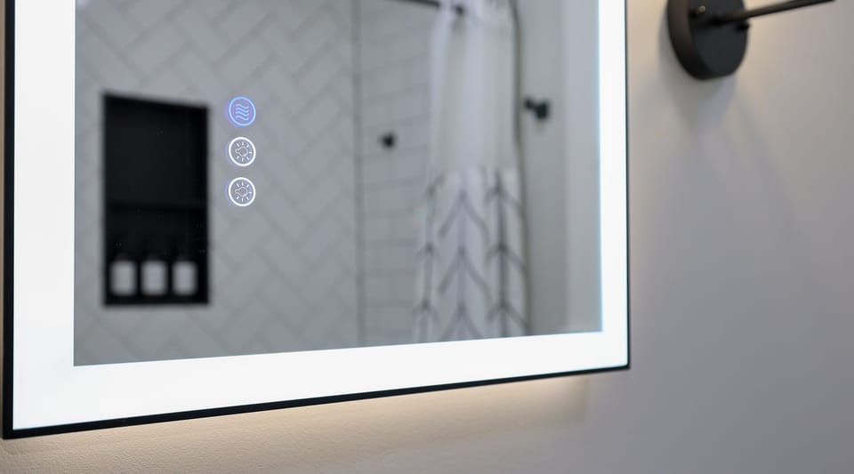 2nd bathroom digital mirror