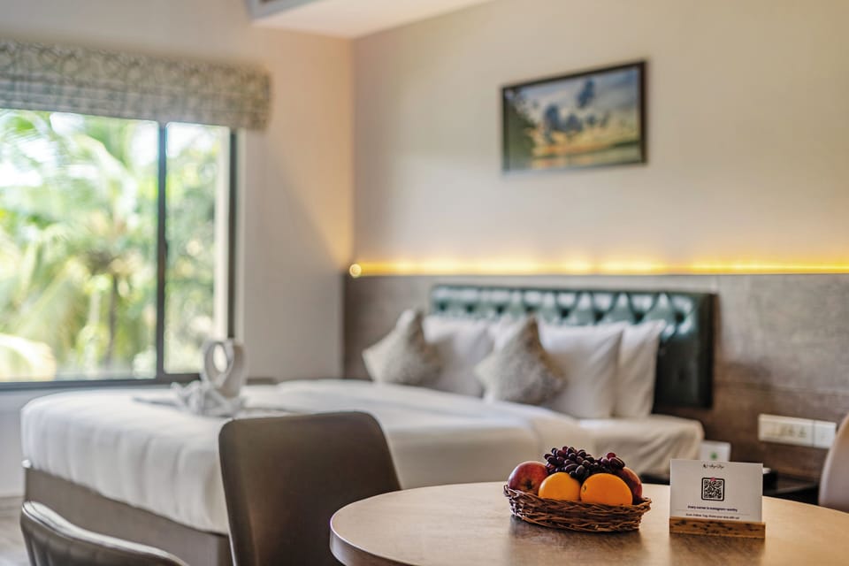 Premium bedding, individually furnished, desk, laptop workspace
