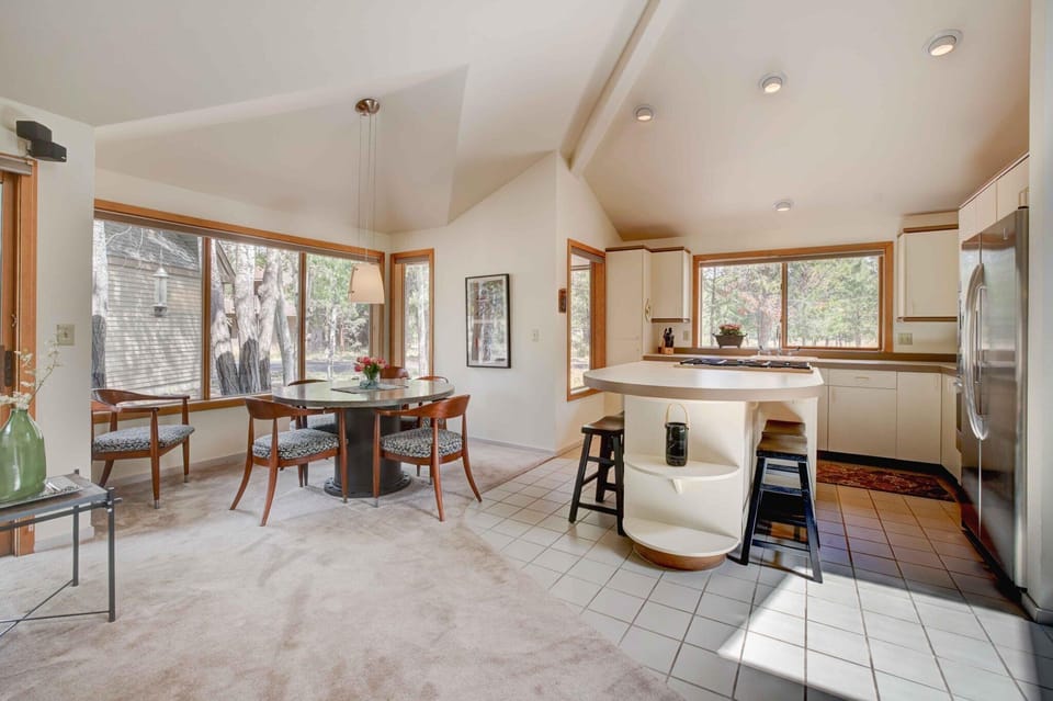 The Kitchen and Dining area