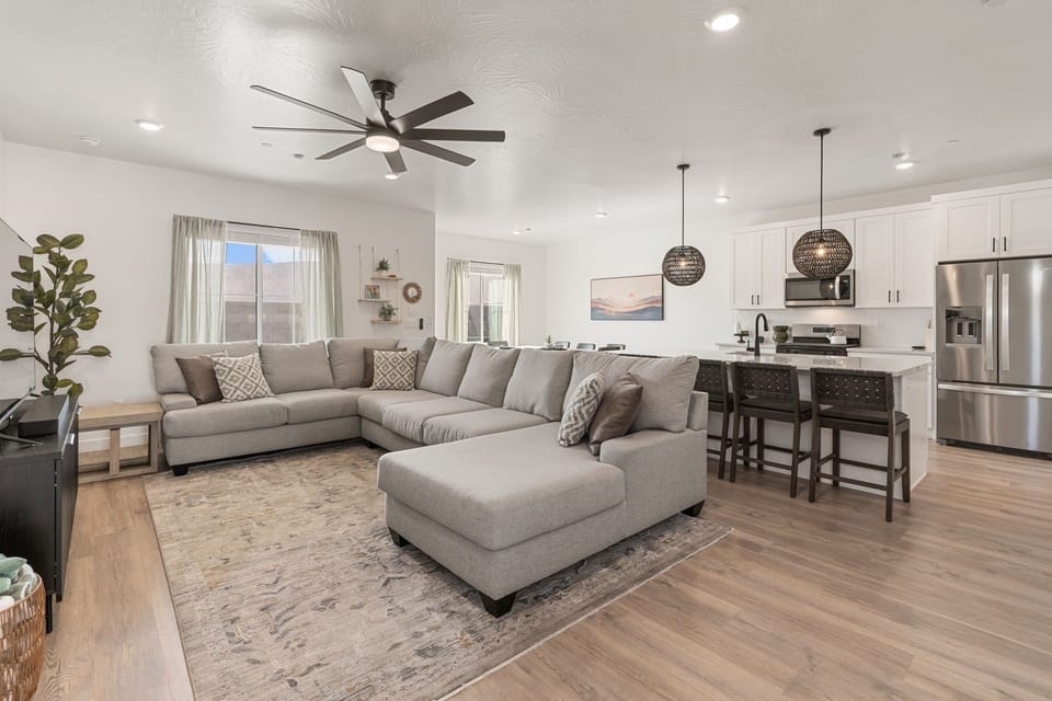 Townhome, 4 Bedrooms | Living area | Smart TV, streaming services