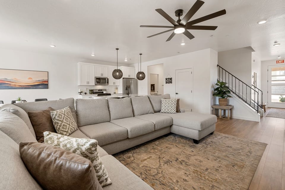 Townhome, 4 Bedrooms | Living area | Smart TV, streaming services