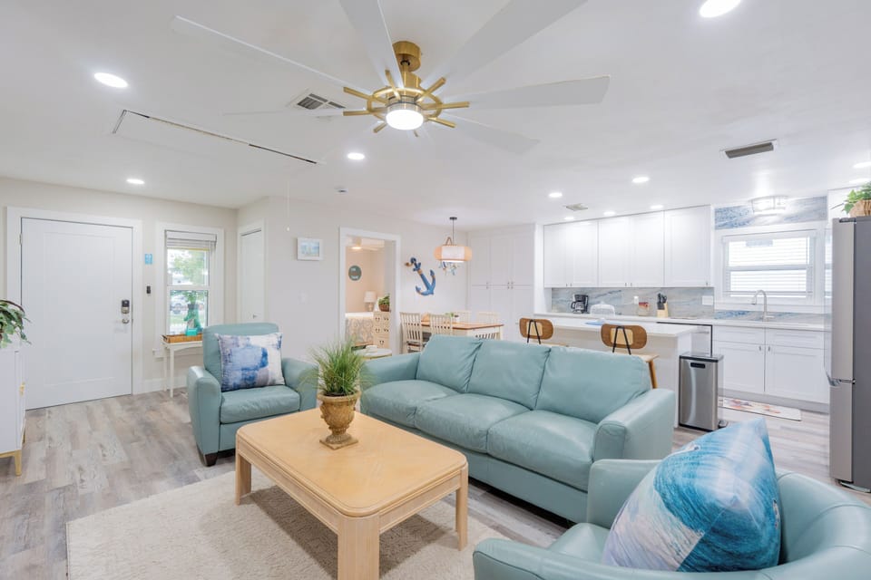Bright Open Living Room.