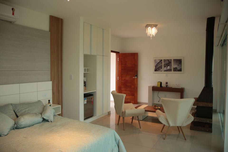 Luxury Double Room Single Use, 1 King Bed, Mountain View | Desk, laptop workspace, soundproofing, free WiFi
