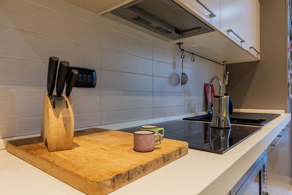 Apartment, 1 Double Bed with Sofa bed, Pets Allowed | Private kitchen | Fridge, microwave, stovetop, dishwasher