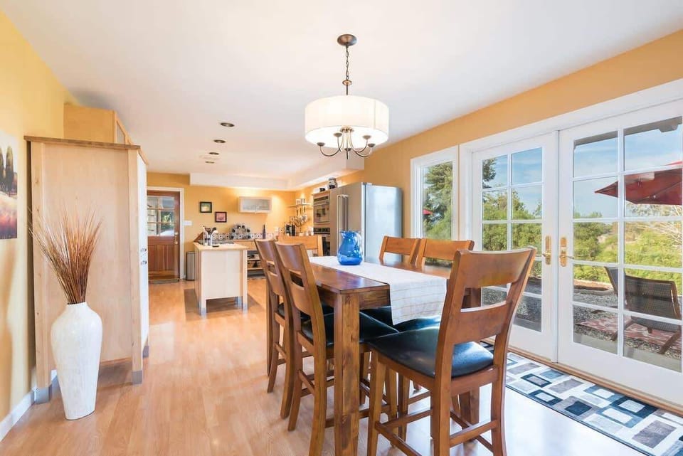 Dining Room in Open Space Living-Open to Kitchen and Living Room