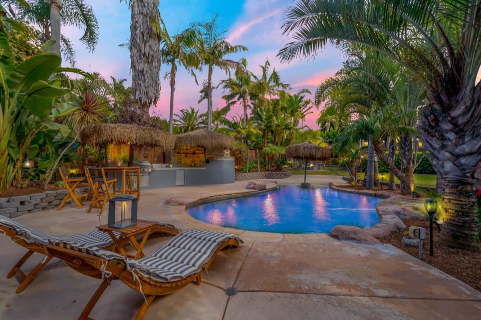Tropical Island Oasis Home House in Leucadia