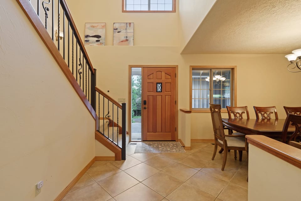 Head upstairs