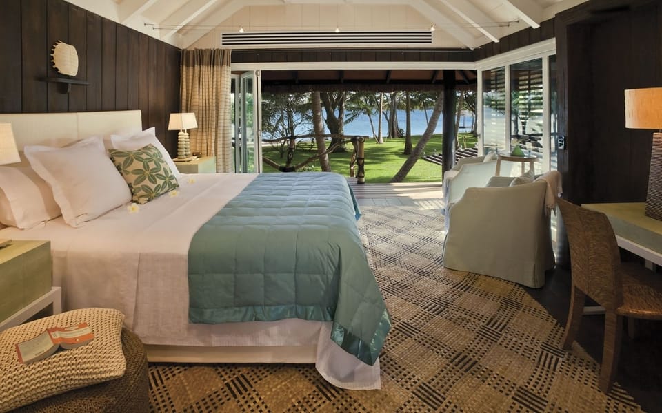 Luxury Bungalow, Ocean View (Bure suite) | 1 bedroom, premium bedding, desk, iron/ironing board