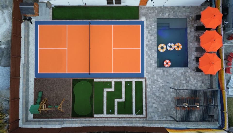 Aerial view - Backyard