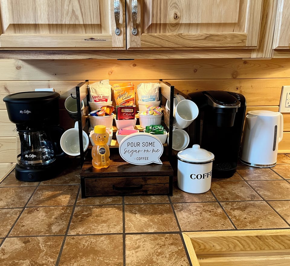 Coffee, Tea, and Hot cocoa bar