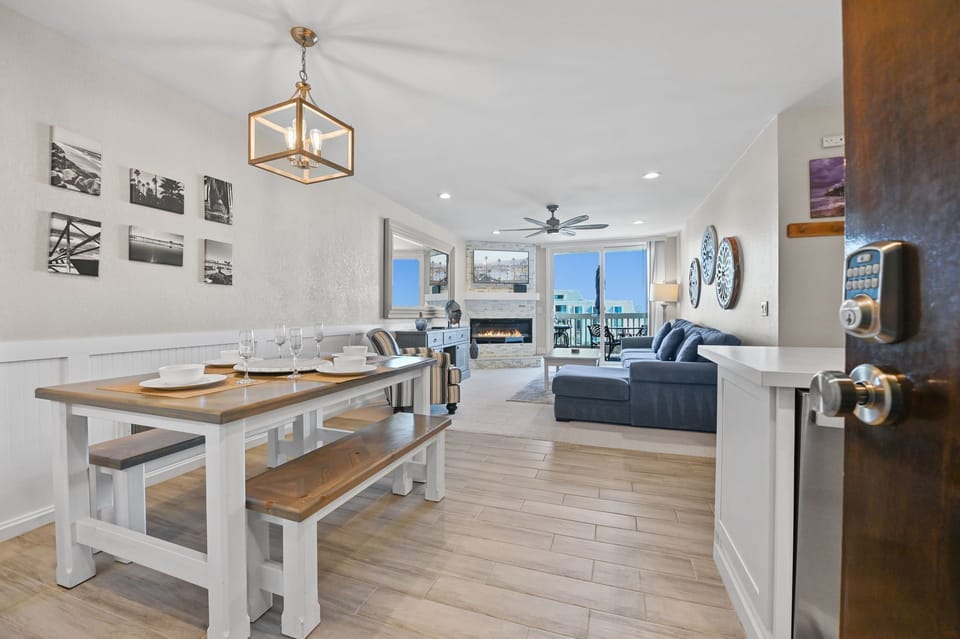 Bright, well‑lit interiors throughout the unit