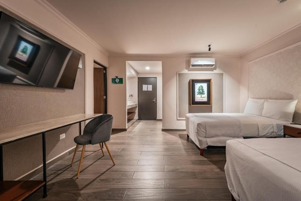 Bedroom. Interior and views may vary by availability.