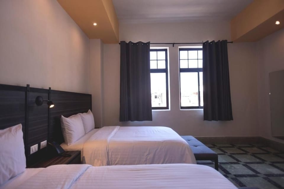 Bedroom. Interior and views may vary by availability.