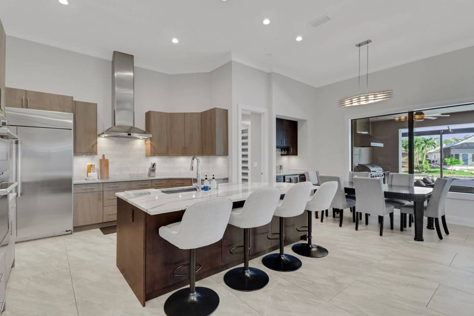Back inside, in keeping with the rest of the home - the kitchen is nothing short of a dream!