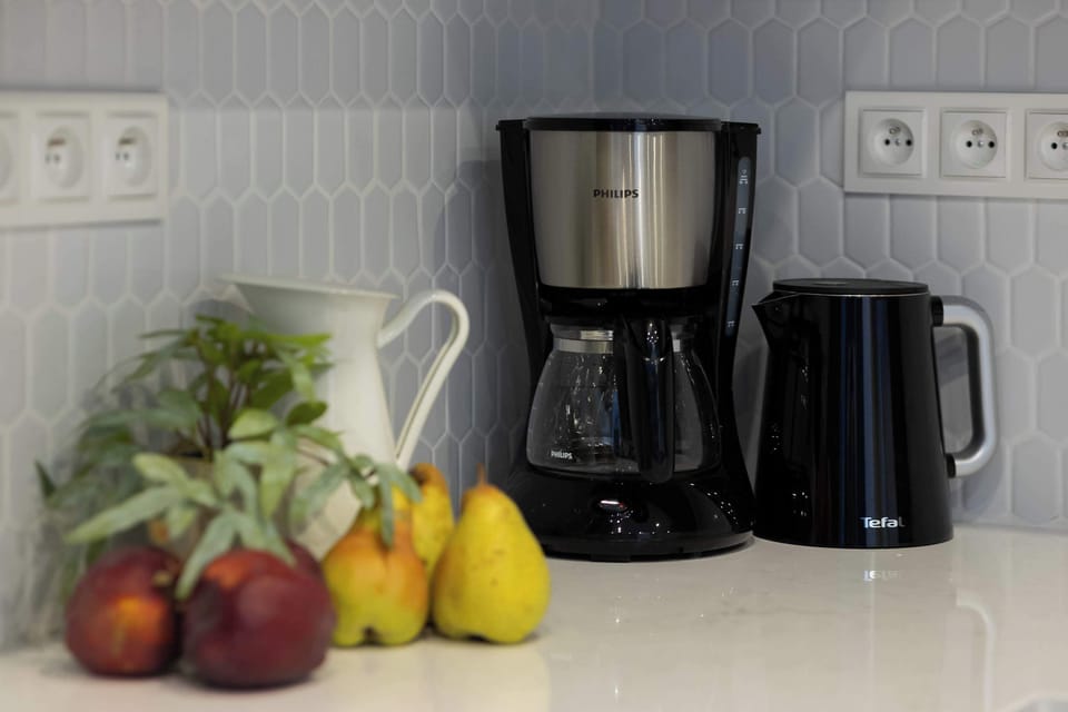 Coffee machine for brewing delicious coffee. 