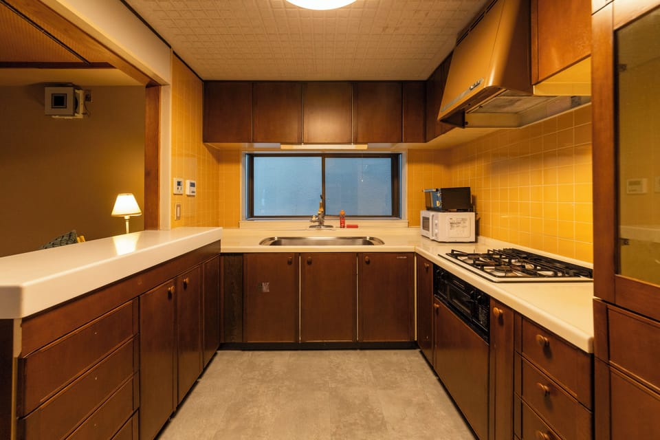 Superior Villa, Balcony, City View | Private kitchen | Full-size fridge, microwave, stovetop, toaster