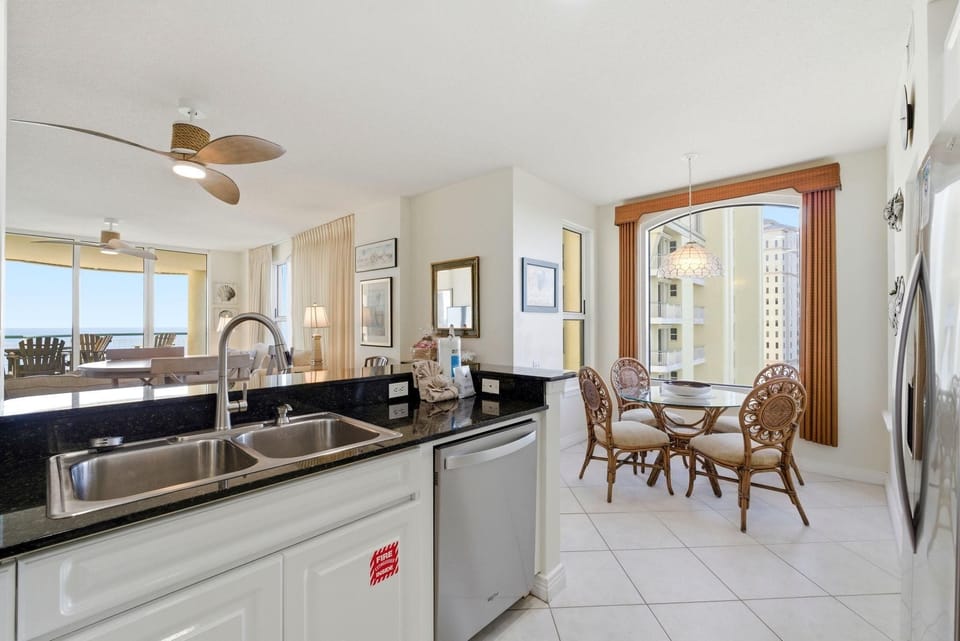 Condo, Multiple Beds (Beach Colony East 12D) | Private kitchen | Oven, toaster