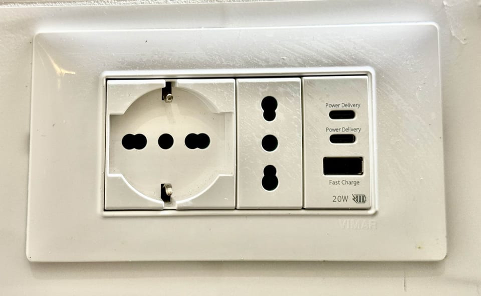 Convenience Plugs Throughout
