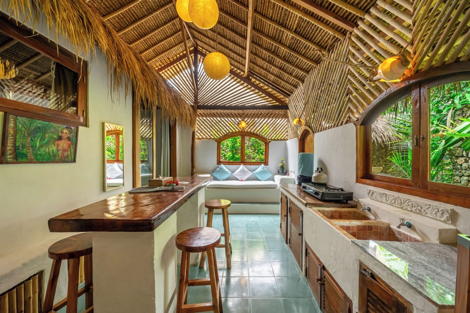 Deluxe Double Room, Ocean View | Private kitchen