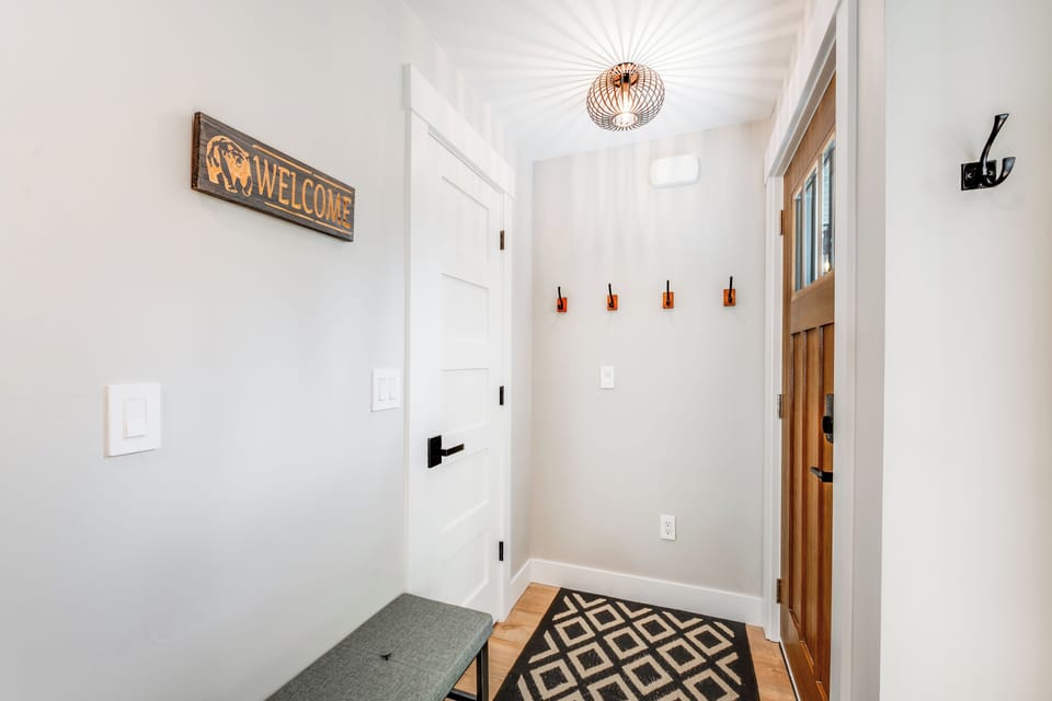 Front Door and private garage access | Interior