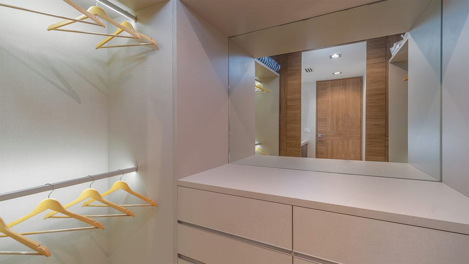 Closet Space with Vanity Setup