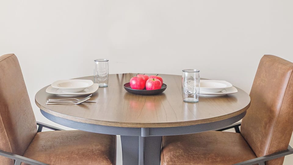 Table close up
