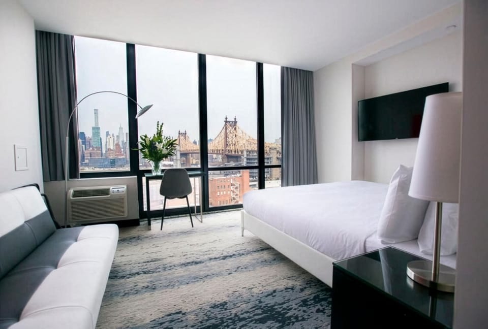 Blackout drapes, iron/ironing board, free WiFi, bed sheets