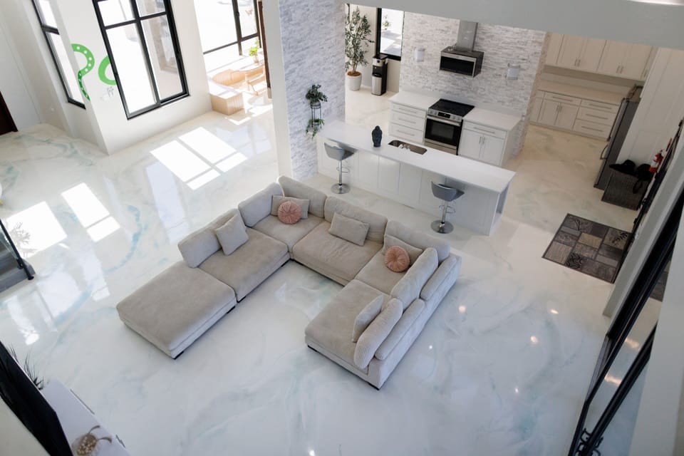 Luxury Villa, Ocean View | Private kitchen | Microwave