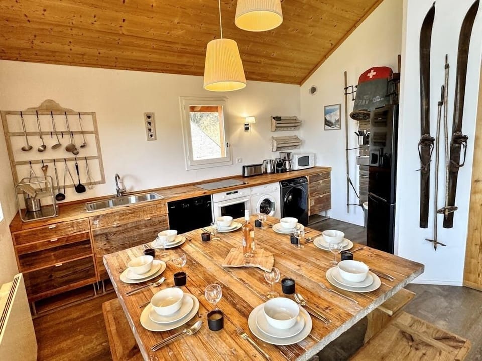 Well equipped kitchen