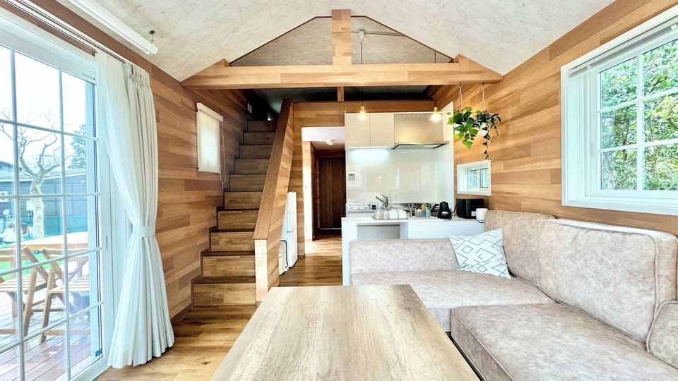 (Kohaku)Basic / Open-air bath / Private dog run / Barbecue grill / Non-smoking | Individually decorated, individually furnished, free WiFi, bed sheets