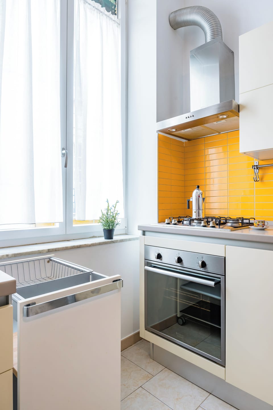 Apartment, 1 Queen Bed with Sofa bed | Private kitchen | Fridge, oven, stovetop, dishwasher