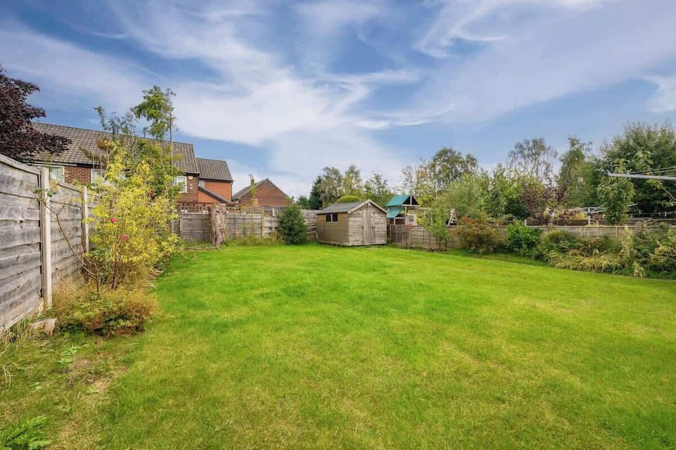Step outside to your private enclosed garden, safe for children to play while you relax