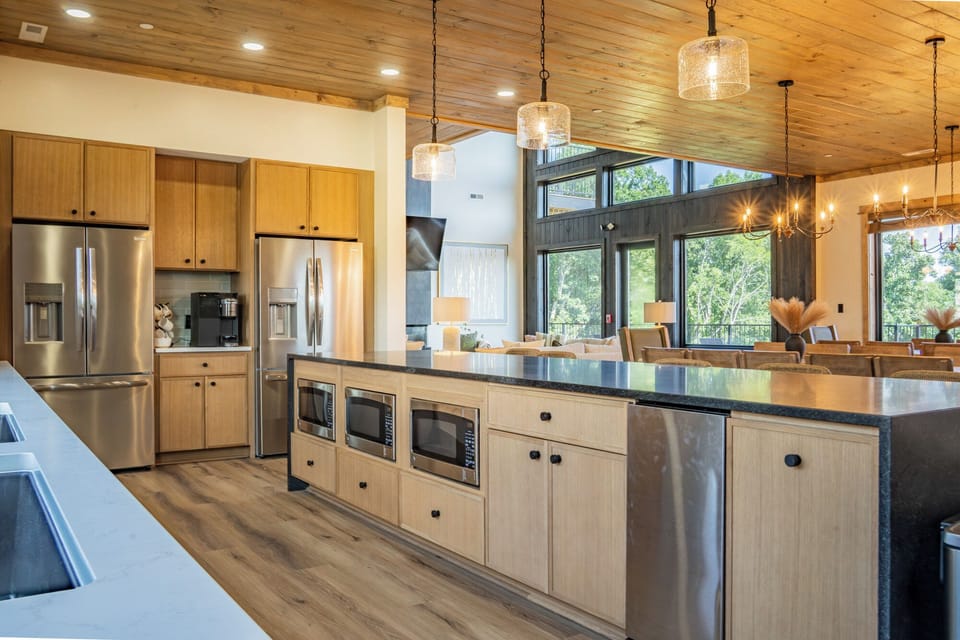 A Chef's Kitchen Built for Big Meals and Bigger Gatherings.