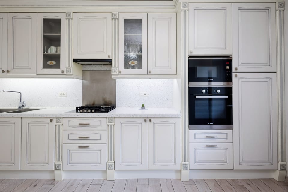 Deluxe Apartment, Balcony, Park View | Private kitchen