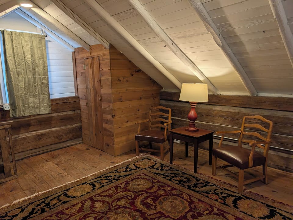 Upstairs sitting area for bedroom #2.