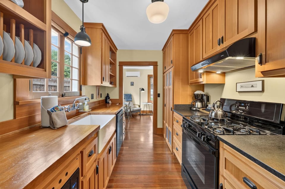 Beautiful and original fir floors throughout this home