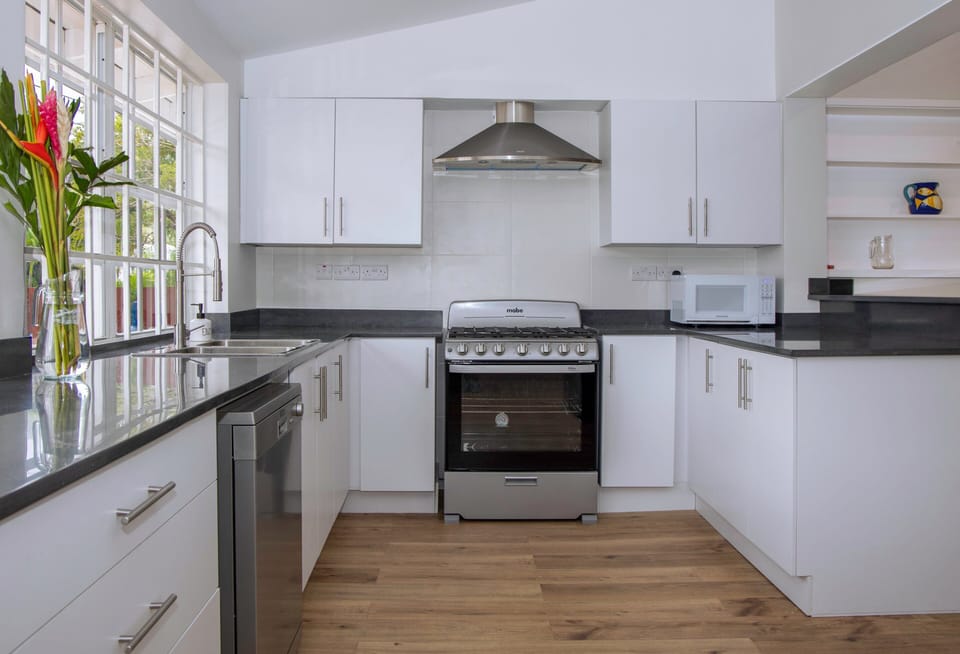 Well equipped kitchen