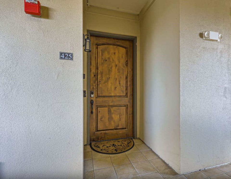 Entrance to condo