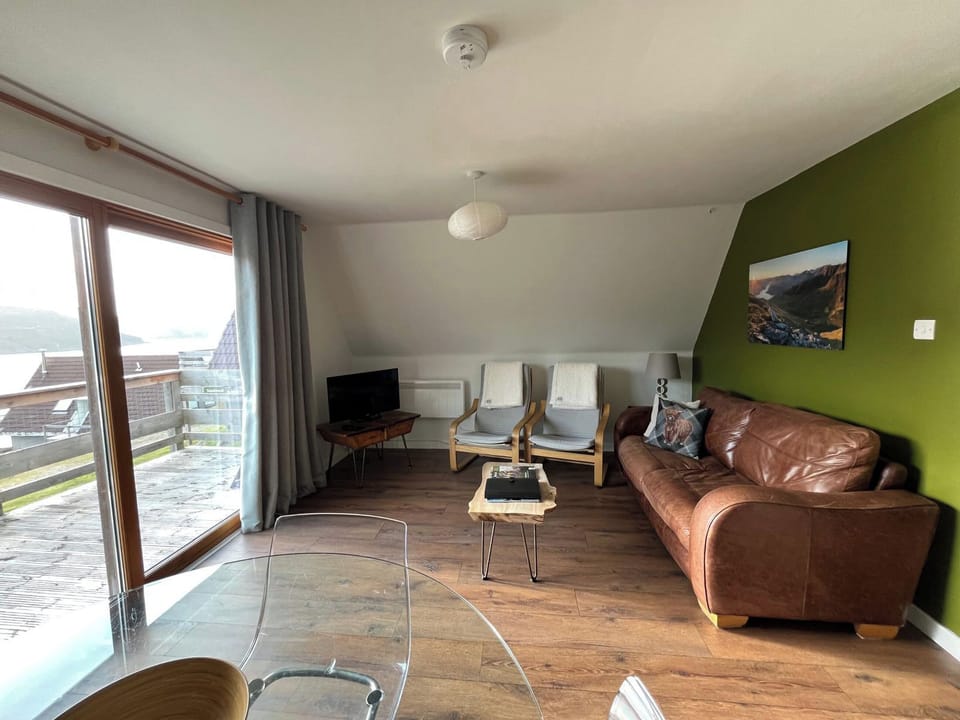 Living area | Knoydart - Kylesku Lodges, Kylesku, near Lairg
