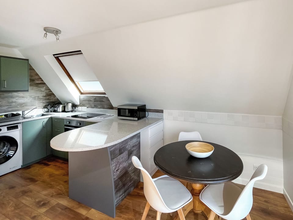Dining kitchen | Torrin - Kylesku Lodges, Kylesku, near Lairg