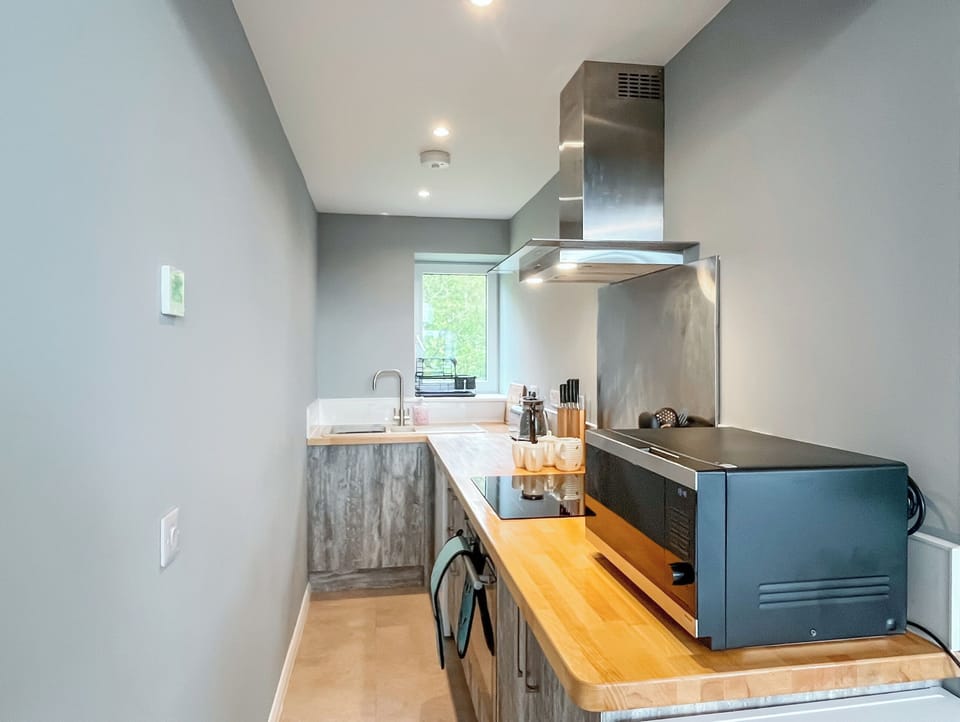 Kitchen | Grey Rocks Apartment, Kippford