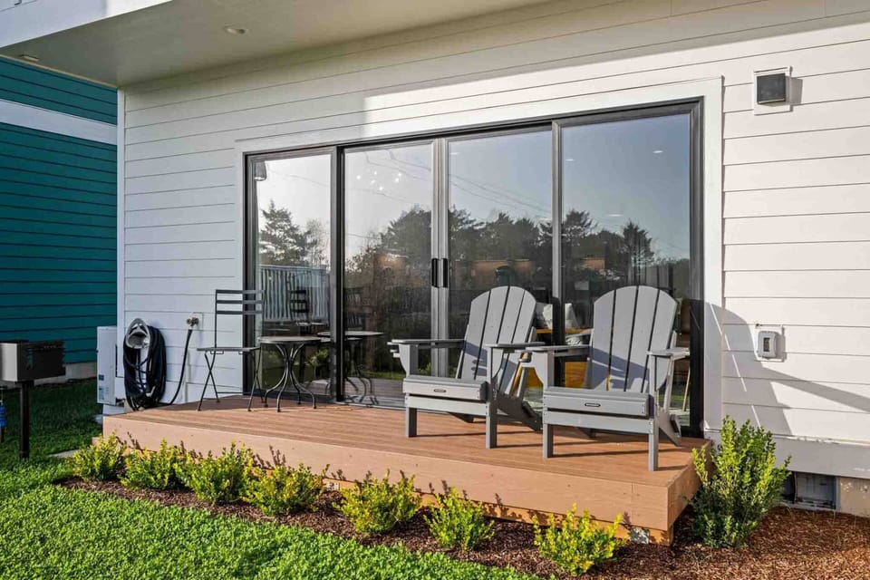 Relax on the deck and enjoy the lovely ocean air.