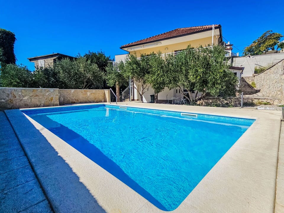 Blue, Swimming Pool, Composite Material, Resort, Water Feature, Shade, Flagstone, Eco Hotel, Tile, Villa
