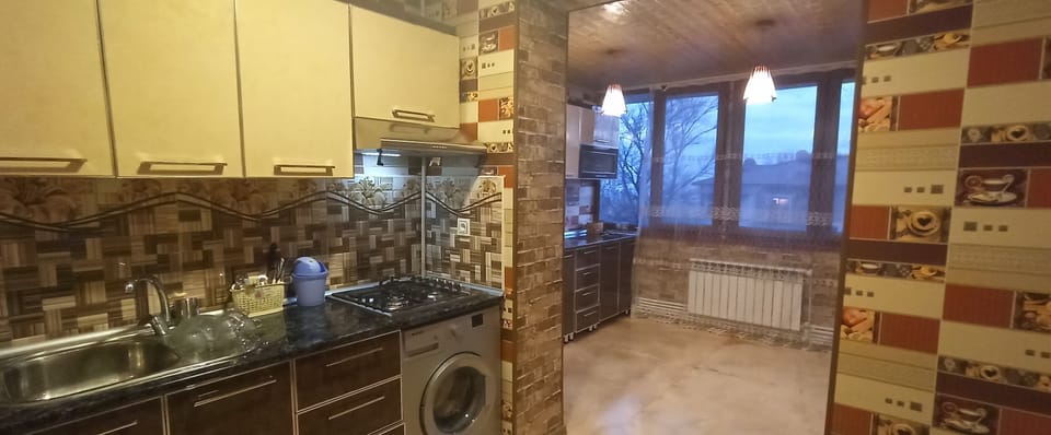 Comfort Apartment, Balcony, City View | Private kitchen | Electric kettle