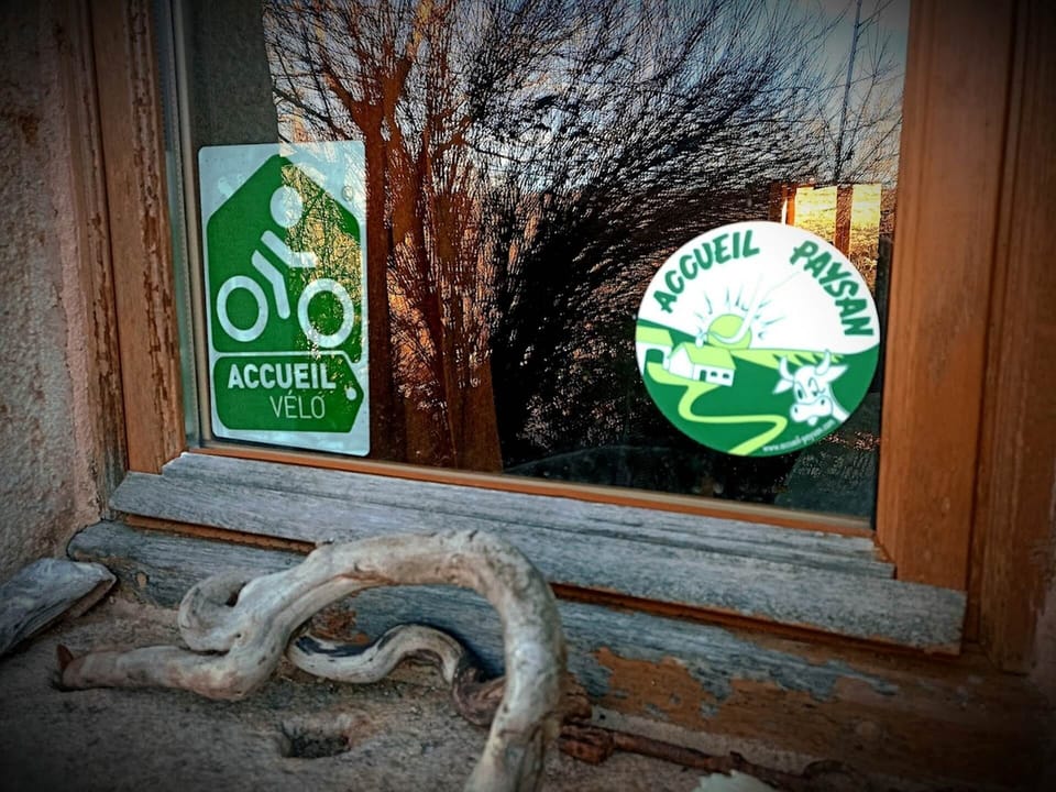 Labelisé "Accueil paysan", le gîte accueil également les cyclotouristes qui trouveront, ici, tout ce qu'il faut pour protéger et entretenir leurs vélos