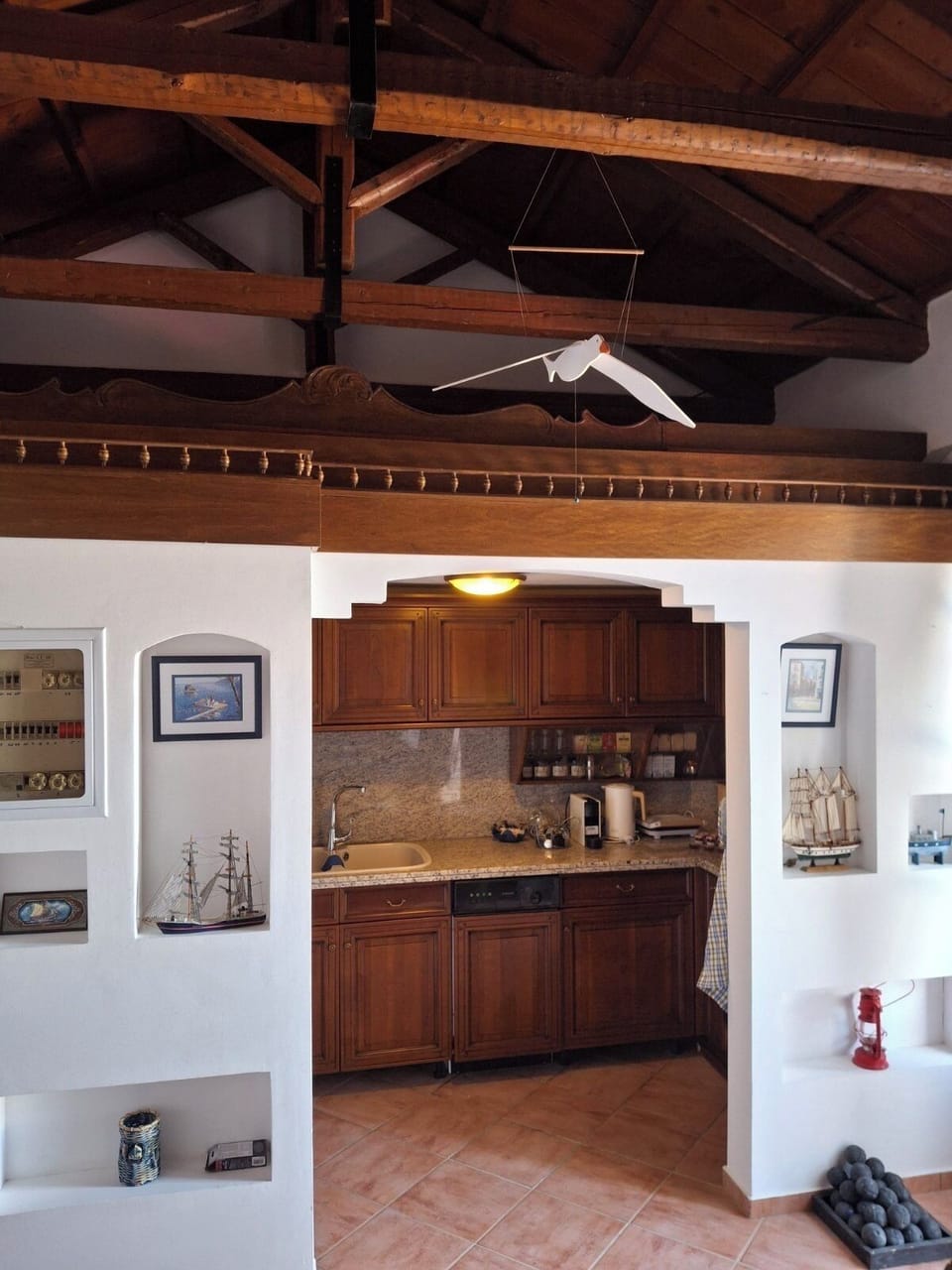 Villa, 2 Bedrooms, Sea View | Private kitchen | Electric kettle