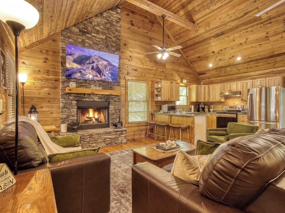 Open concept living for spending time together!