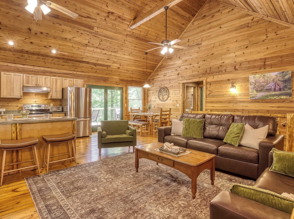 Open concept so everyone can be together.