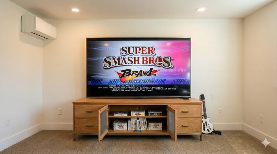 Basement Theater - Wii Gaming Console