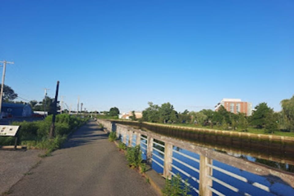 River and park by the condo- 2 mins walk